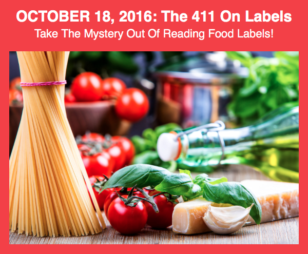 The 411 on Food Labels