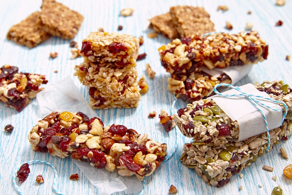 40924459 - energy bars - snack for healthy still life